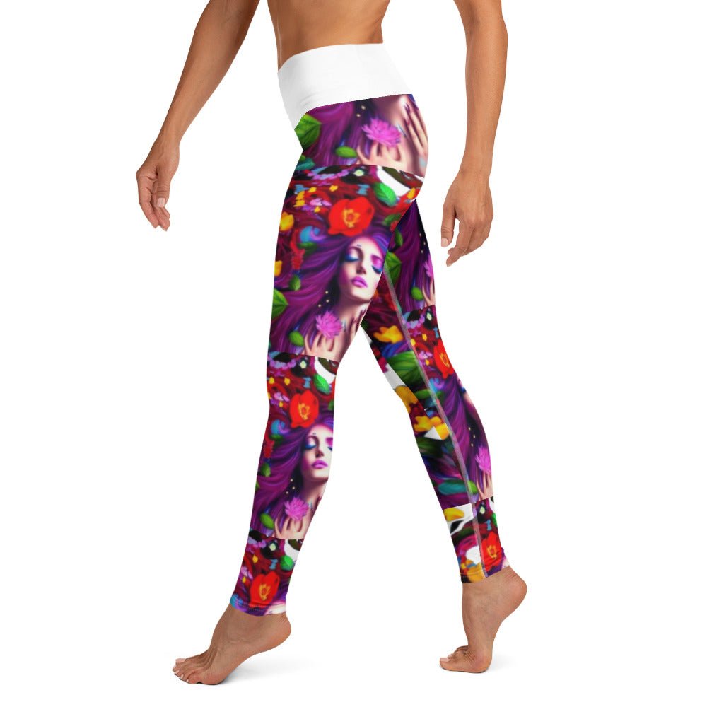 Namaste in Comfort Eco-Friendly Yoga Leggings - Embrace Ethereal Elegance and Heavenly Softness with Every Move. - Guy Christopher