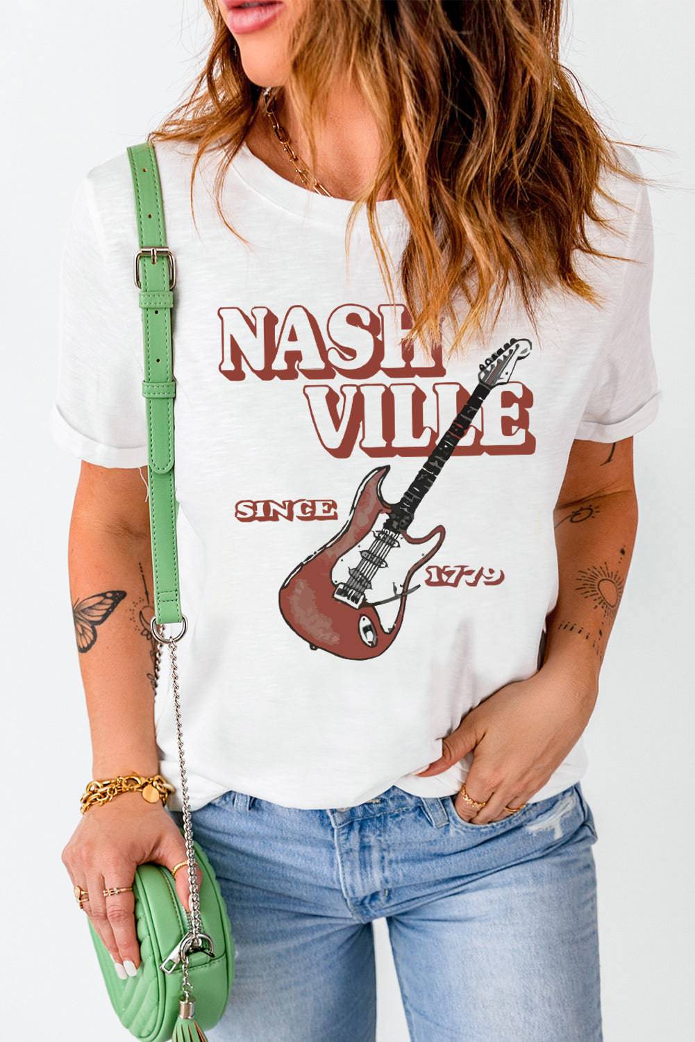 "Nashville since 1779 Graphic Tee - A Love Letter to Nashville's Beauty - Embrace Timeless Style and Comfort". - Guy Christopher