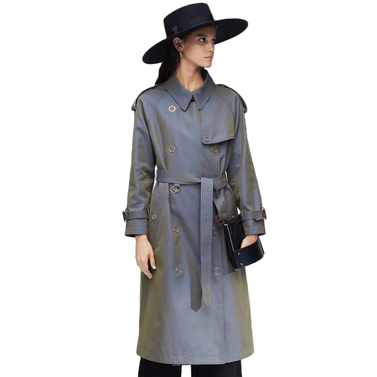 New Arrival Autumn Womens Trench Coat Women's Clothing Outerwear High Quality Double Breasted Female Long Coat - Guy Christopher