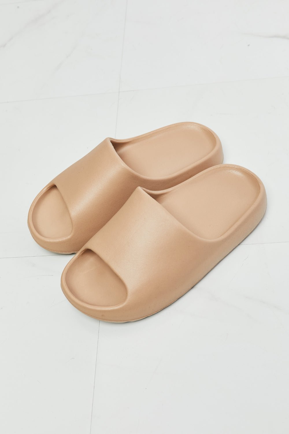 NOOK JOI In My Comfort Zone Slides in Beige - Guy Christopher