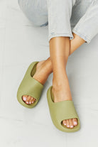 NOOK JOI In My Comfort Zone Slides in Green - Guy Christopher