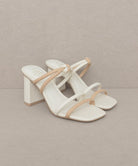 OASIS SOCIETY Sawyer - Two Strap Summer Heel - Guy Christopher