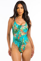 ONE-PIECE TROPICAL PRINT - Guy Christopher