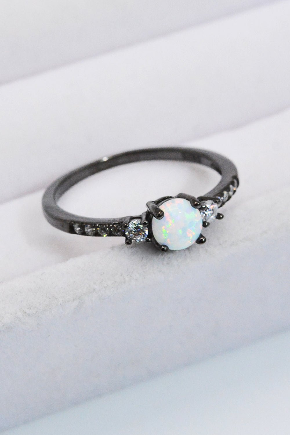 Opal of Love - Embrace Eternal Romance with Our Sterling Silver Ring - Mesmerizing Australian Opal - Guy Christopher