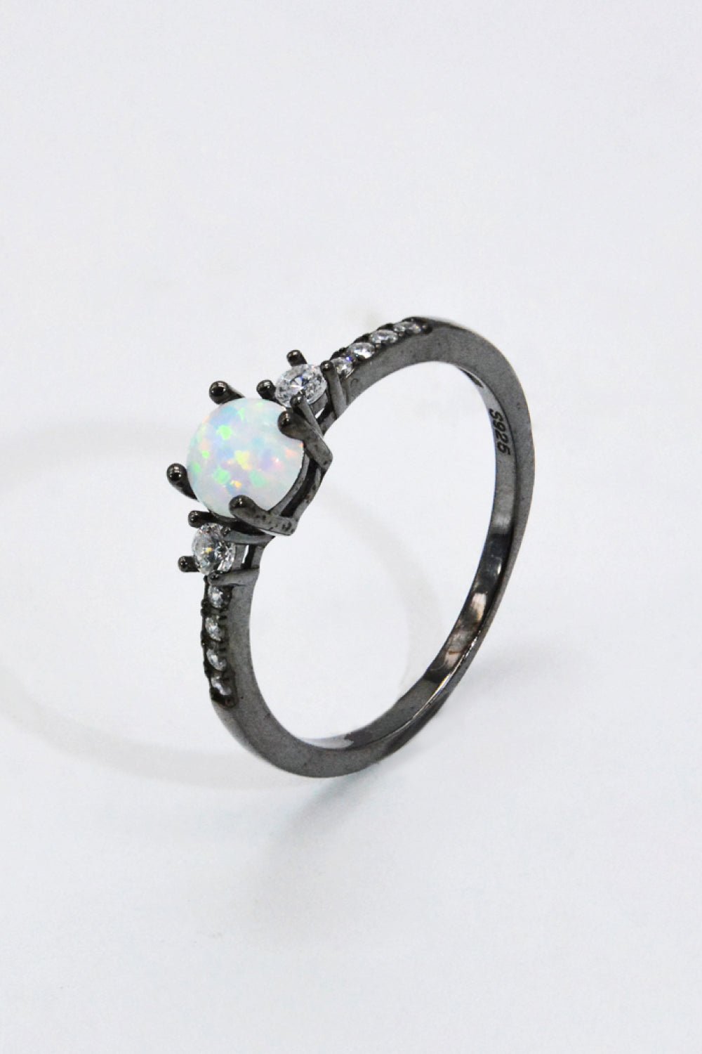 Opal of Love - Embrace Eternal Romance with Our Sterling Silver Ring - Mesmerizing Australian Opal - Guy Christopher