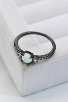 Opal of Love - Embrace Eternal Romance with Our Sterling Silver Ring - Mesmerizing Australian Opal - Guy Christopher