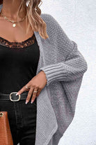 Open Front Dolman Sleeve Cardigan - Guy Christopher