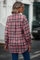 Plaid Long Sleeve Shirt - Guy Christopher