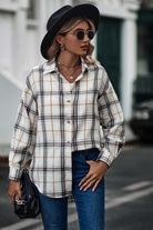 Plaid Long Sleeve Shirt - Guy Christopher