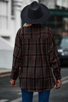 Plaid Long Sleeve Shirt - Guy Christopher