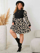 Plus Size Splicing Dress - Guy Christopher