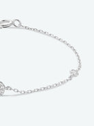 Q To U Zircon 925 Sterling Silver Bracelet - Guy Christopher