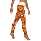 Radiant Divinity Yoga Leggings - Embrace Your Inner Goddess with Guy Christopher's Artistic Design - Experience Comfort and Eco-Love. - Guy Christopher