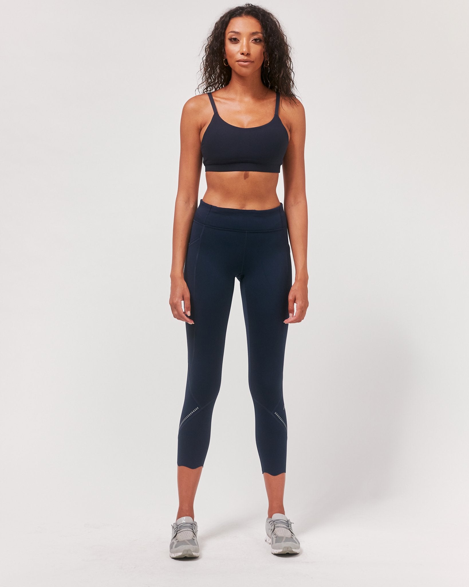 Ready and Go Reflective Laser Cut Ventiflo™ Leggings 23" - Guy Christopher