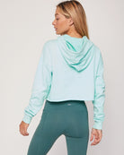 Rebody French Terry Crop Hoody - Smooth Mint *Sustainable - Guy Christopher