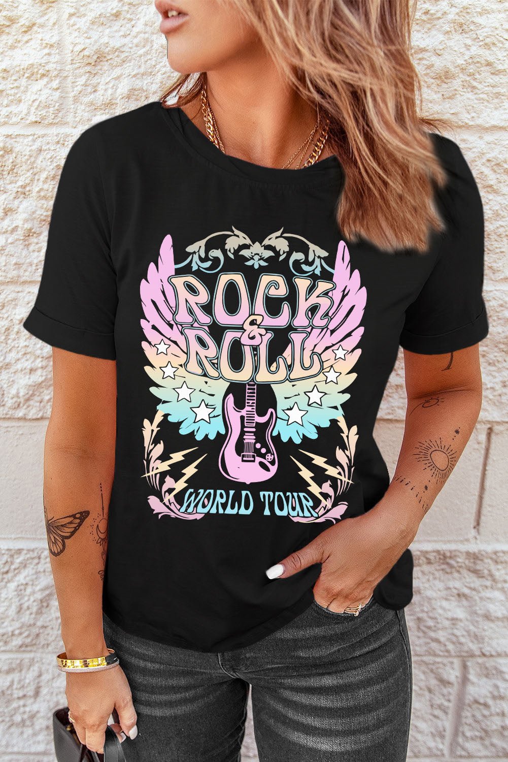 Rock & Roll Graphic Tee Shirt - Unleash Your Inner Rockstar and Make a Statement with Style, Passion, and Comfort - Guy Christopher