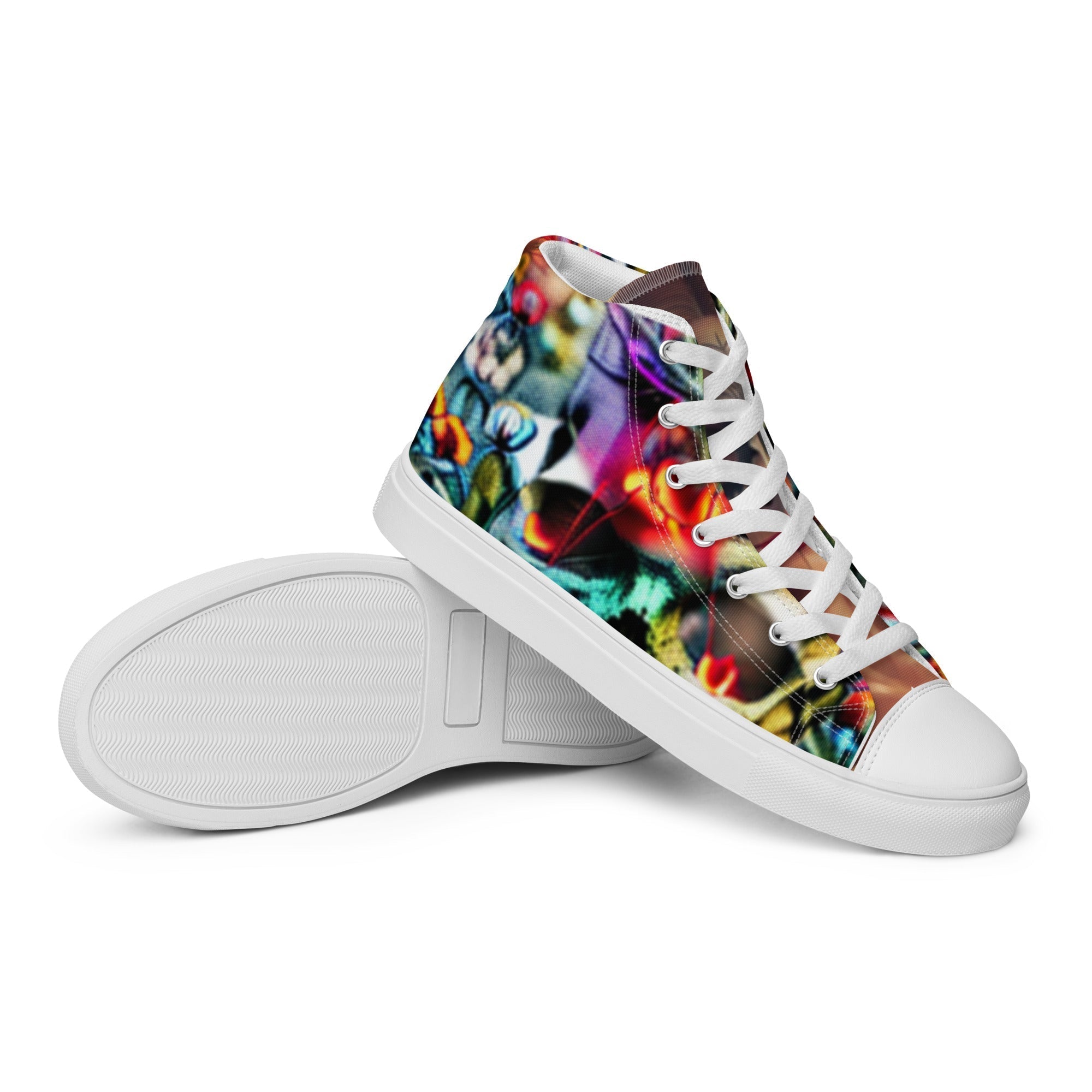 Romance in the Air - Elevate Your Look with Guy Christopher's Women's High Top Canvas Shoes - Unbeatable Comfort and Style - Guy Christopher