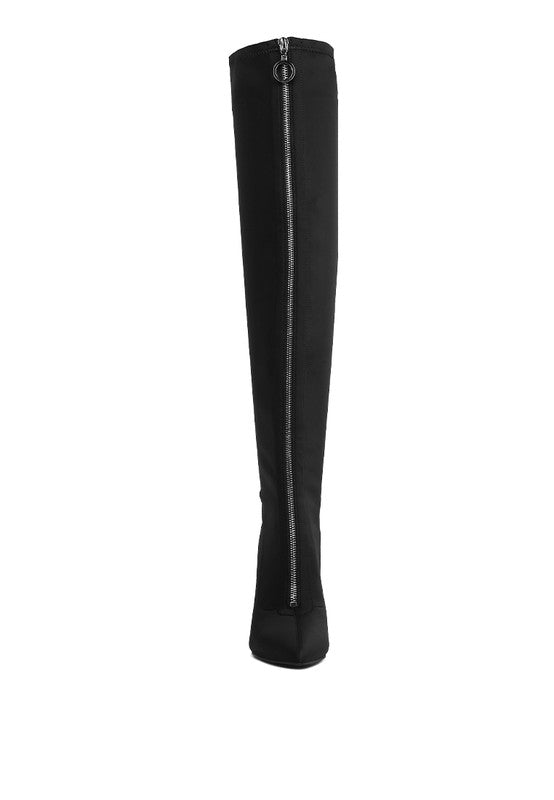 Ronettes Knee High Stretch Long Boots - Guy Christopher