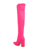 Ronettes Knee High Stretch Long Boots - Guy Christopher