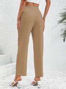 Ruched Long Pants - Guy Christopher