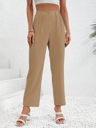 Ruched Long Pants - Guy Christopher