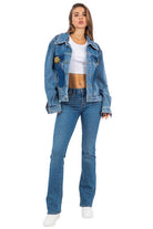 SEXY DENIM FASHION JACKET - Guy Christopher