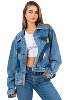 SEXY DENIM FASHION JACKET - Guy Christopher