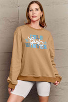 Simply Love Full Size COLD WINTER Graphic Long Sleeve Sweatshirt - Guy Christopher