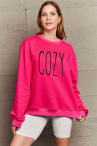 Simply Love Full Size COZY Graphic Sweatshirt - Guy Christopher