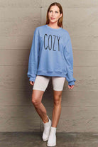 Simply Love Full Size COZY Graphic Sweatshirt - Guy Christopher