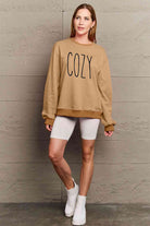 Simply Love Full Size COZY Graphic Sweatshirt - Guy Christopher