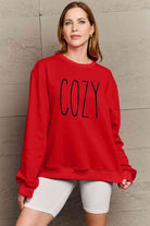 Simply Love Full Size COZY Graphic Sweatshirt - Guy Christopher