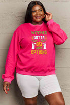 Simply Love Full Size Graphic Drop Shoulder Sweatshirt - Guy Christopher