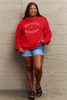 Simply Love Full Size MISTLETOE MIMOSAS Long Sleeve Sweatshirt - Guy Christopher