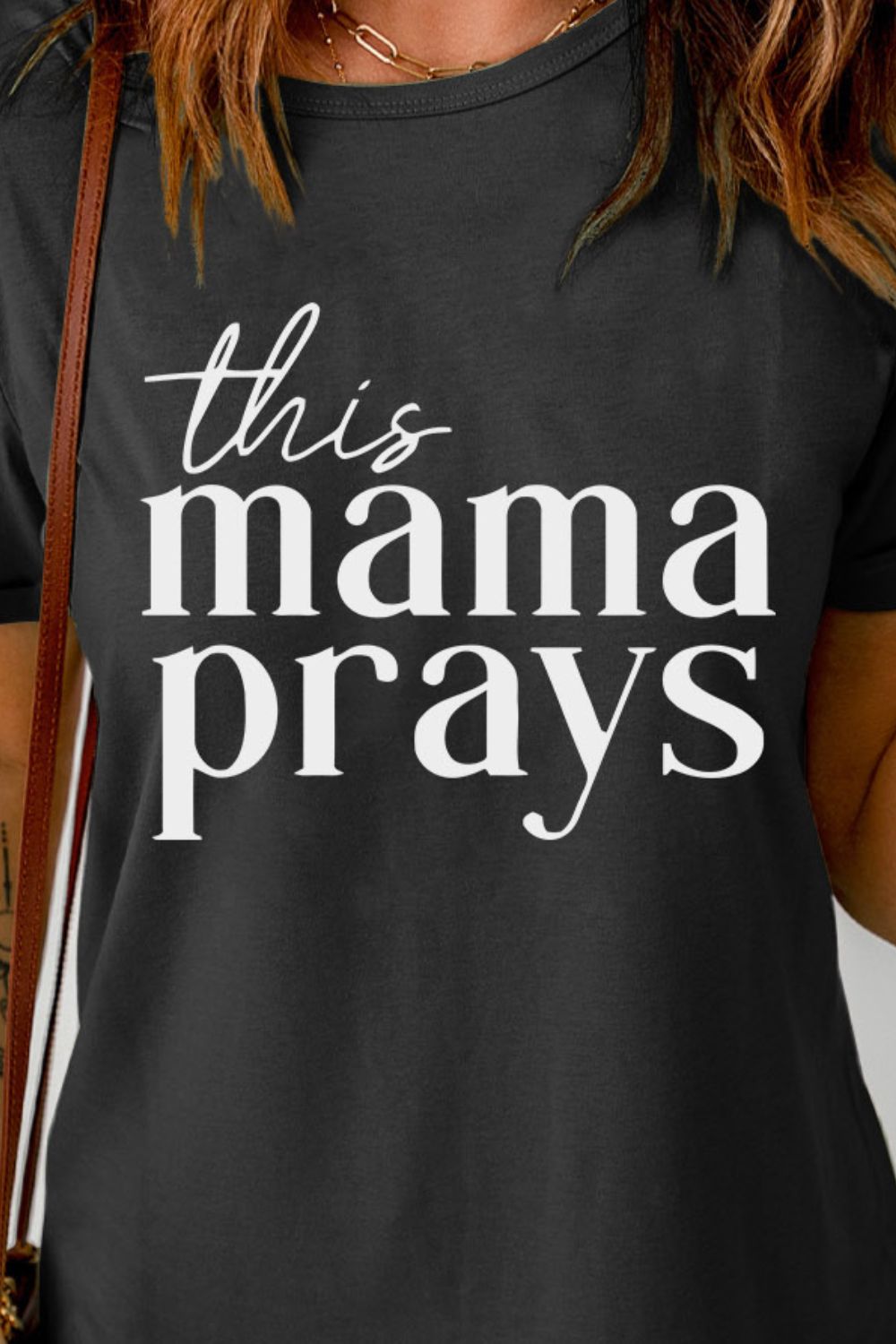 "THIS MAMA PRAYS" Graphic Tee - A Divine Expression of a Mother's Love and Faith - Embrace the Comfort and Beauty of this Captivating Tee - Guy Christopher